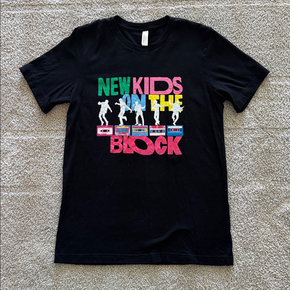 New Kids on the Block Black T-Shirt